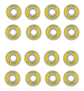 16-pack Friktionsfria Abec 9 Skateboard Rullskridsko Kullager