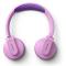 Philips Kids TAK4206PK - Hörlurar - på örat - Bluetooth - trådlös, kabelansluten - 3,5 mm kontakt - rosa
