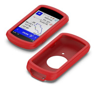 Kompatibel med Garmin Edge 1040 Reptåligt Mjukt Silikonfodral Cykel GPS Datorskydd Red Red