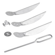 18-1/2-tums rengöringssystem-kit med en knapptryckning, för 7443 90719 kolgrillar/vattenkokare