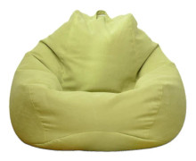 Högkvalitativt Extra Stort Sittsäck Överdrag Soffa Inomhus Lazy Fåtölj för Vuxna Barn Hotsale! Grön