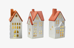 Markslöjd - Bord Dekoration Molton 3-Set B/O - Vit - Bordslampor - Från Homeroom