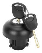 Bränsletanklockets lock Lås med 2 nycklar 9C119K163AA För Transit MK7 2006-2018 röd