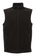 Regatta Mens Micro Fleece Bodywarmer / Gilet M svart
