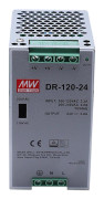 DR-120-24 120W Industriellt Klassat DIN-Skeneffektaggregat 24V5A Switchande Effektaggregat Skenmonteringsbrytare