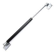 Under Tryck 50 kg Säng Hydrauliskt Gångjärn Kraftlyftstöd Möbel Gasfjäder Skåpdörr Kök -HG svart+silver
