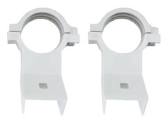 2 st KU Band LNB-hållare, 20 mm plastfäste, väderbeständig för parabolantenner
