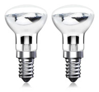 R39 E14 30W Glödlampor för Lavalampor, Liten Edison Skruv SES Reflektor Glödlampor för Lavalampor, Varmvit 2700K R39 Dimbar (2-pack)
