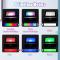 LED Light Base for Crystal, 2 Pcs Color Changing Illuminated Stand for Glass Ornaments