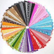 Tygbitar Patchwork Hantverk Bomullsmaterial Paket [JUN]