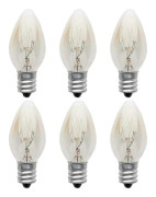 delar elektrisk glödlampa E12 glödlampa 220v 10w C7 spetsbubbla E12 liten skruv saltlampa, nattlampa med saltlampglödlampa, filament Tu