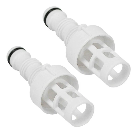 2 st 10201 Adapter för Intex för anslutning till dräneringsanordning Trädgårdsslang Spa Badtunnor Pool