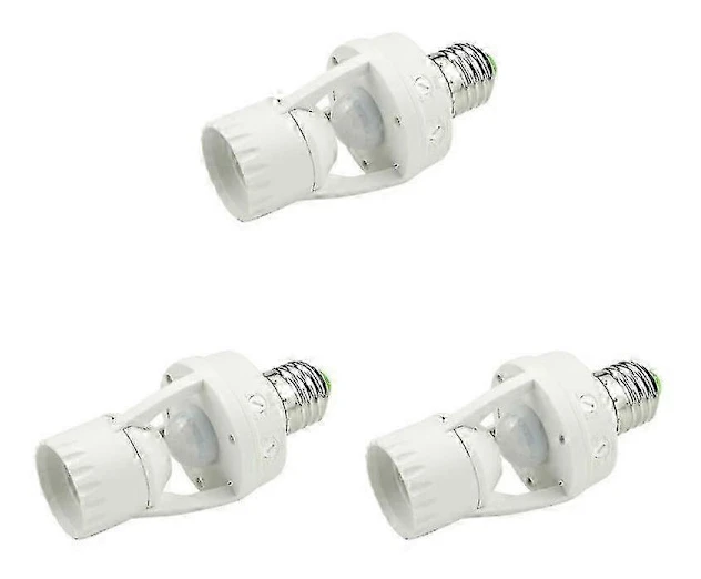 2025 Ny Modell 3PCS 100-240V/infraröd glödlampa skruv mänsklig sensor ljusstativ