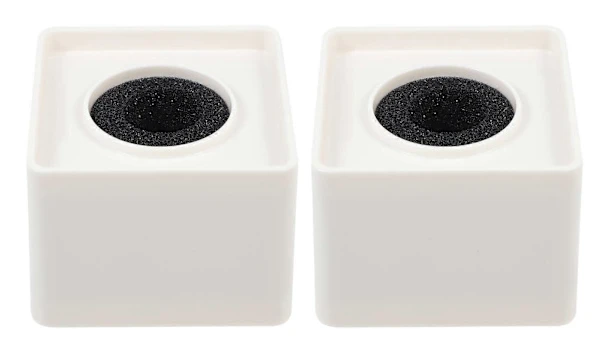2 st Mini Mikrofonflagga Mikrofonlogotyp Kub Mikrofonflagga Kub Mikrofonlogotypflagga
