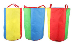 3-pack säckhoppningspåsar för barn, kraftigt tyg, färgglada utomhusspel för gräsmattan, festfavoriter för barn och vuxna
