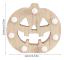 Halloween-ljusslingor, Halloween-dekorationsljus med pumpa-, stjärn- och fladdermusdesign | Söta, varma Halloween-dekorationsljus för fester