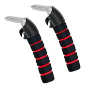 2-pack Bildörrhandtag, Äldrehjälpshandtag, Multifunktionshandtag, Bildörrlåshandtag, Lämpliga för äldre och handikappade