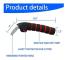 2-pack Car Door Handle, Elderly Assist Handle, Multifunction Handle, Car Door Latch Handle, Suitable for Elderly and Disabled