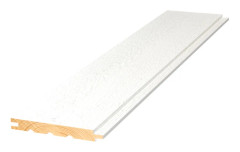 PANEL KARAKTÄR VIT S 0500-N GRAN ÄNDSPONT 14X120X5400 8ST | Beijerbygg Byggmaterial
