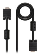 VGA Kabel NANOCABLE 10.15.01 Svart
