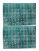 2 st DIY Konst Skärmatta Gravering Skärbräda Skärmatta Plast Gravering Matta Hantverk Skärmatta
