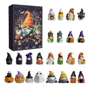2025 Adventskalender Halloween Nedräkningskalender med 24 Festliga Överraskningslådor B