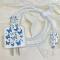 USB-kabel skydd US Laddare Skydd Omslag e Stil Prot BLÅ