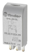 99.02.0.230.98 - Varistor Module with Green LED 110...240 VAC/VDC, Finder