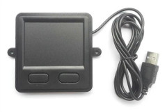Trådbunden USB-styrplatta, kompatibel med stationära och bärbara datorer, bärbar pekplatta, förbättrad design för beröringskänslighet