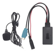 Alpine KCE-236B / CDA-9852 / E Bil Bluetooth Trådlös Radio AUX Kabel Handsfree Adapter med Mikrofon
