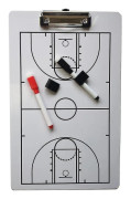Coach Board Whiteboard Dubbelsidig Design Strategi Whiteboard för Basket
