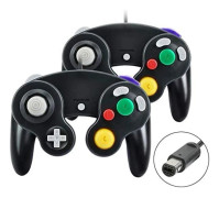 Gamecube Gamepad, 2-pack klassisk handkontroll med vibrationsjoystick