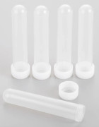 5 st Transparenta Plast Broderi Filtningsflaskor Nålbehållare Hållare Korsstygn Sy Nålbox Fodral Syverktyg