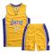 Hett erbjudande till lågt pris! Kobe Bryant Nr 24 Lakers Basketdräkt för Barn Tonåringar W Gul Gul-Glad Yellow XL (150-160CM)