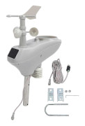 2024 10m DIY Väderprognos Kit Meteorologisk Station med RS485 Port för Egenutvecklade Servrar 4.5–6V DC