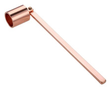 Ljusstake i rostfritt stål, ljusdämpare, vekdämpare, tillbehör (roséguld)
