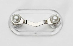 Magnetisk Glasögonhållare Håll Glasögon Säkra Magnetiska Glasögonhållare White Pearl