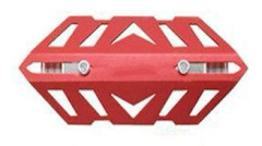 Motorcykelgaffelskydd Red