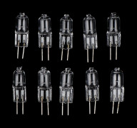 10 st G4 12V 20W stark halogenlampa G4 lågvoltshalogen