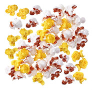100 st Miniatyr Falska Popcorn Faux Popcorn Rekvisita Popcornmodell Simulerade Popcorn
