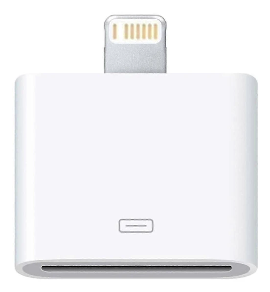 Lightning till 30-pin adapter Stödjer laddning och dataöverföring Kompatibel med iPhone iPad iPod 11 XS X 8 7Plus 6S 6S Plus 5S SE