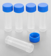 5 st Klar Plast Broderi Filtning Flaskor Synålar Behållare Hållare Korsstygn Synålar Box Fodral 5/10/15//45/50ml