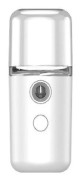 Bärbar USB-laddning mini nano spray ansiktshudvårdsspray (vit) White