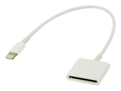 Belysning Adapter Kabel Till 30 Pins Laddning & Synkronisering Vit Iphone