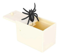 Halloween Spindel Låda - Rolig Trick Låda för Spöklik Kul