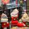 12 Pieces Christmas Decorations, Christmas Hanging Decorations with Christmas Patterns