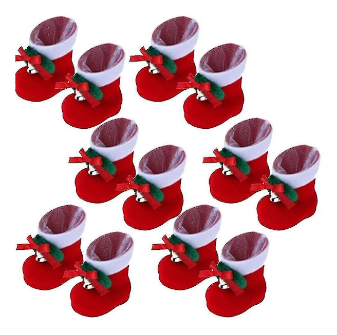 12 Pieces Christmas Decorations, Christmas Hanging Decorations with Christmas Patterns