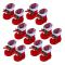 12 Pieces Christmas Decorations, Christmas Hanging Decorations with Christmas Patterns