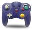 2.4G Trådlös Handkontroll för GameCube NGC Lila