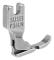 1 st Rostfritt Stål P36LN Industriell Symaskin Platt Matning Dragkedja Pressarfot för Enkel Nål Industriell Symaskin 3.3cm*3.1cm